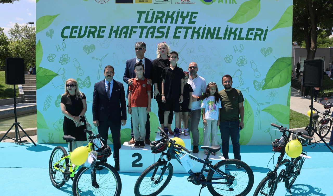 Konya Büyükşehir’in Çevre Yarışmalarında Dereceye Giren Öğrencilere Ödülleri Verildi