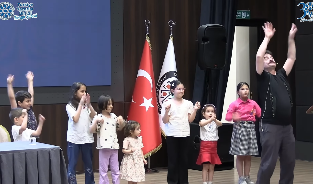 TYB Konya’da 15. Cahit Zarifoğlu çocuk şenliği yapıldı