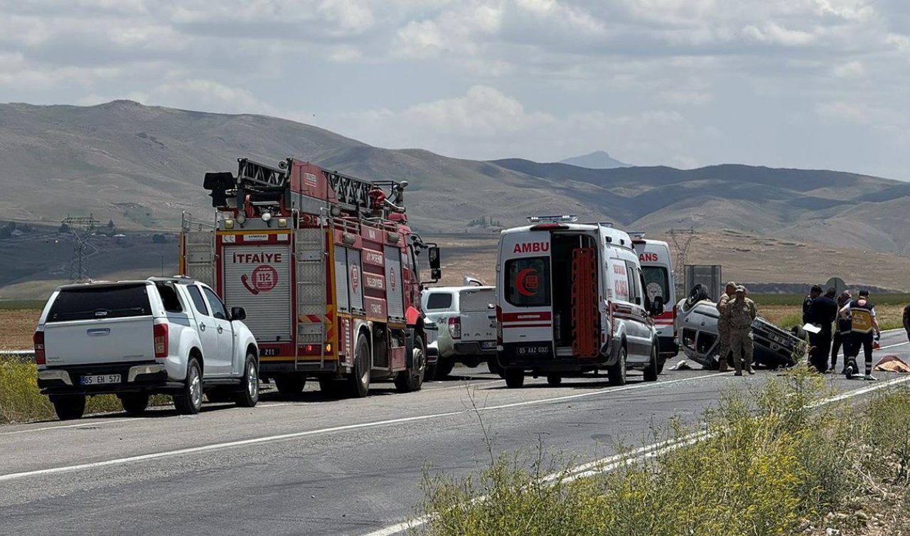 Kızlarının mezuniyet törenine giderken kaza yaptılar: 1 ölü 4 yaralı