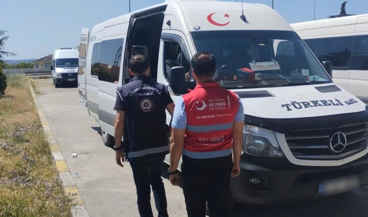 Yurt genelinde 446 düzensiz göçmen yakalandı