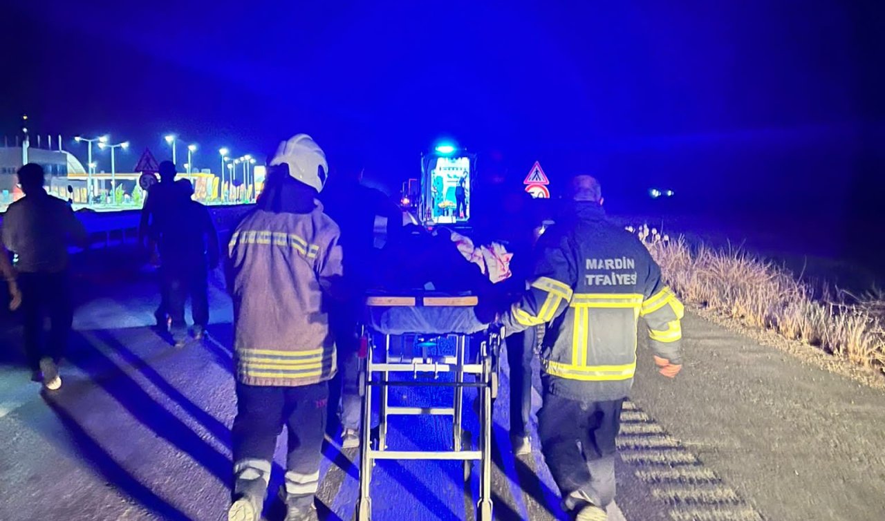 TIR ile motosiklet çarpıştı: 1 ölü 1 yaralı