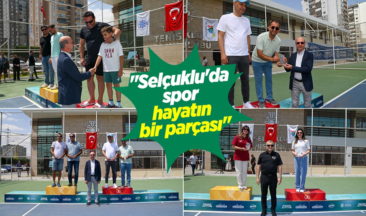 Selçuklu Belediyesi T200 Masters tenis turnuvası sona erdi