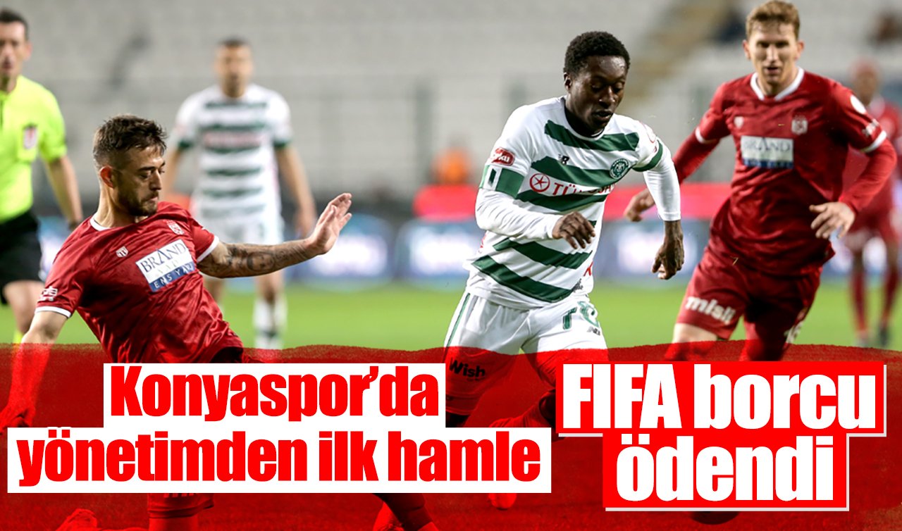 Konyaspor’da yönetimden ilk hamle: FIFA borcu ödendi