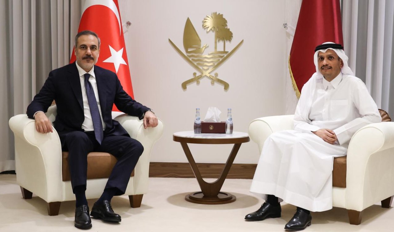 Bakan Fidan Katar Başbakanı Al Sani ile görüştü