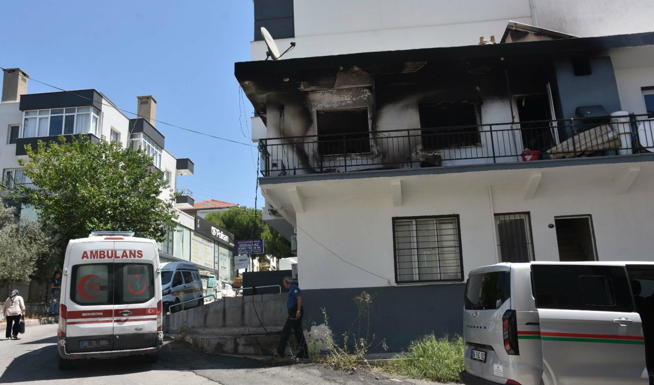 Evinde çıkan yangında öldü