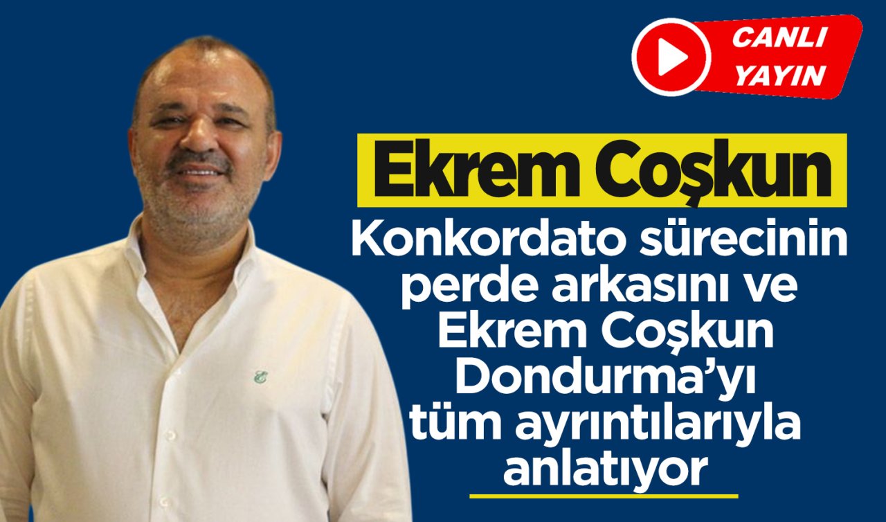 Ekrem Coşkun konuşuyor