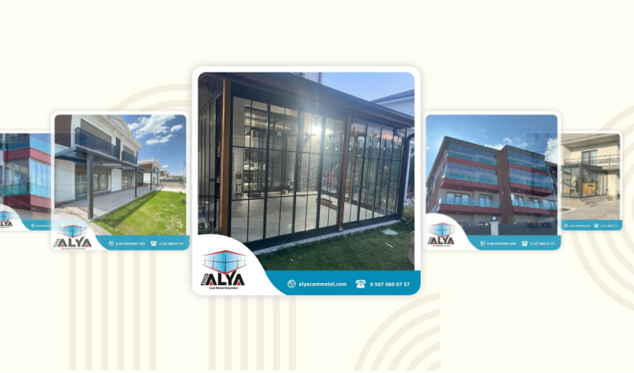  Konya Cam Balkon Firmaları Arasında Güvenilir Seçim