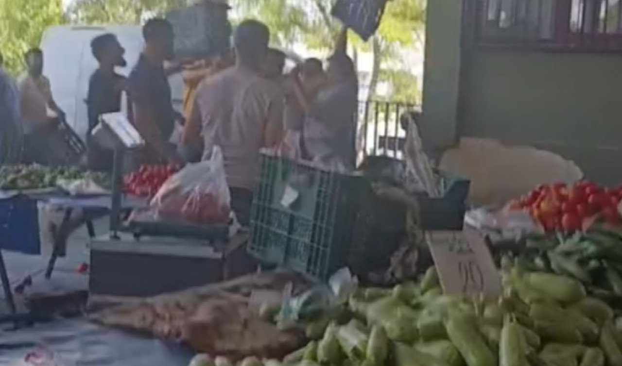 Pazarcılar arasında kavga: 4 yaralı