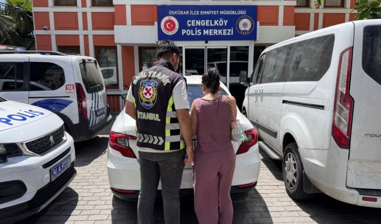 Ters yönde araç kullanan sürücüye 10 bin lira ceza