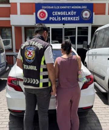 Ters yönde araç kullanan sürücüye 10 bin lira ceza