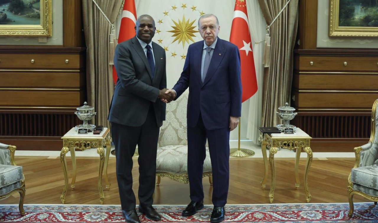 Cumhurbaşkanı Erdoğan İngiltere Dışişleri Bakanını kabul etti