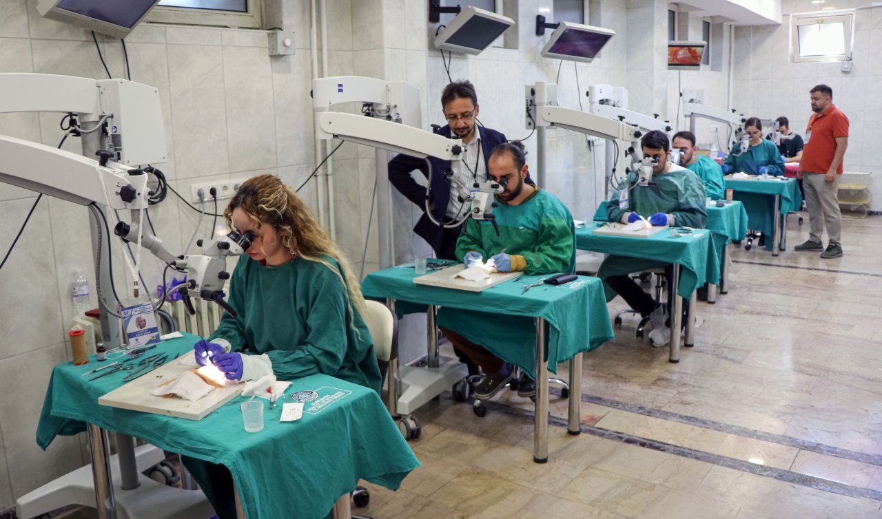 Mikrocerrahide Yeni Nesil Cerrahlar NEÜ’de Yetişiyor