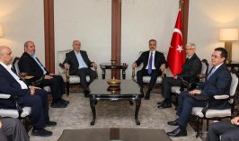 Bakan Fidan Hamas heyetiyle görüştü