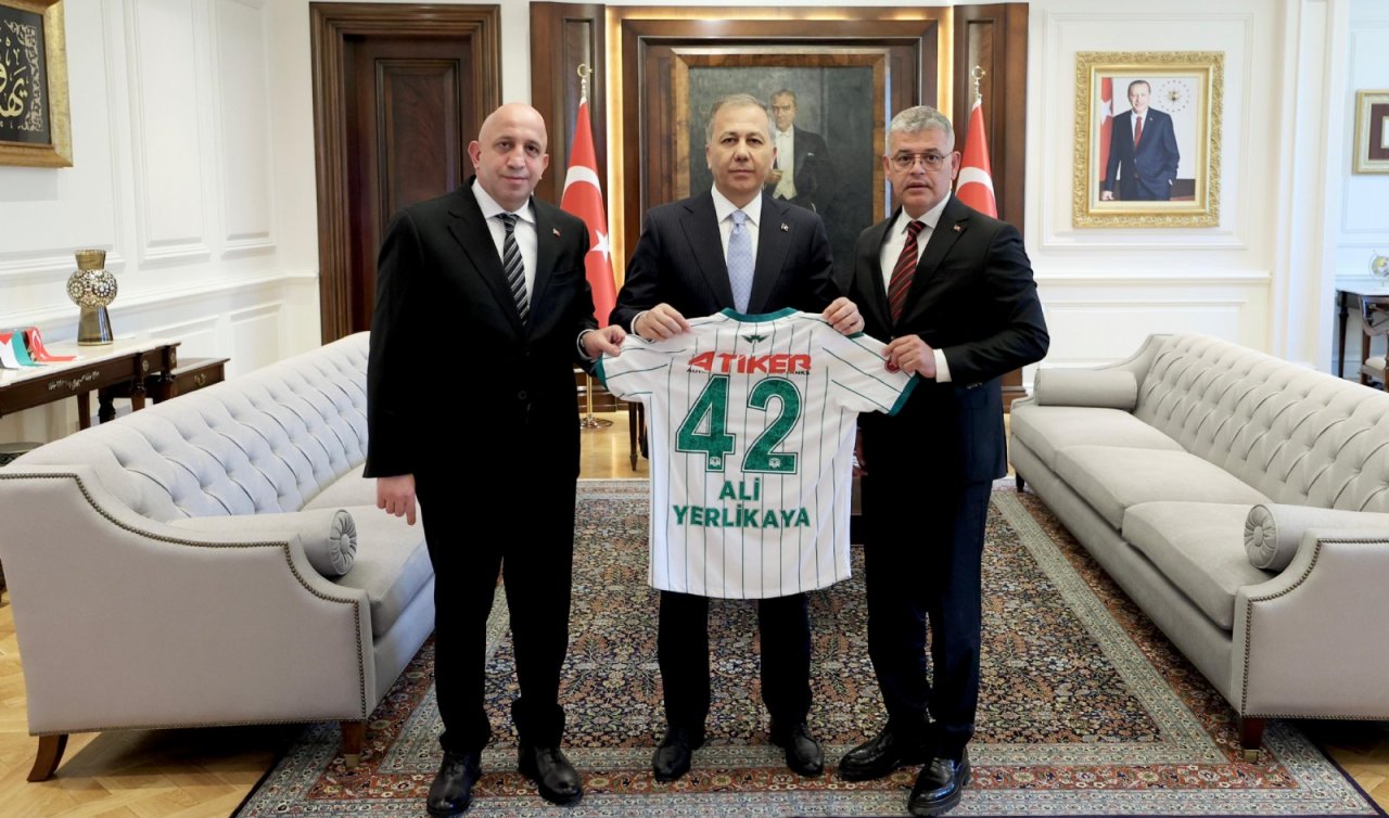 Konyaspor’dan Ali Yerlikaya’ya Ziyaret