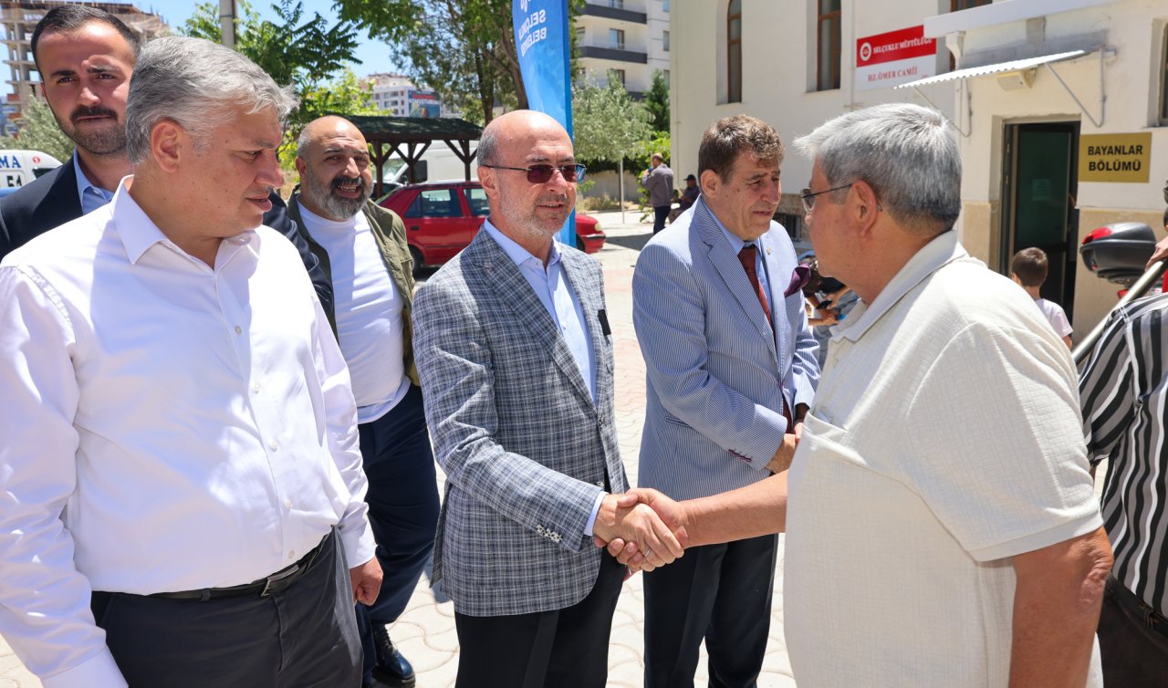 Başkan Pekyatırmacı Kılınçarslan Mahallesi sakinleriyle buluştu