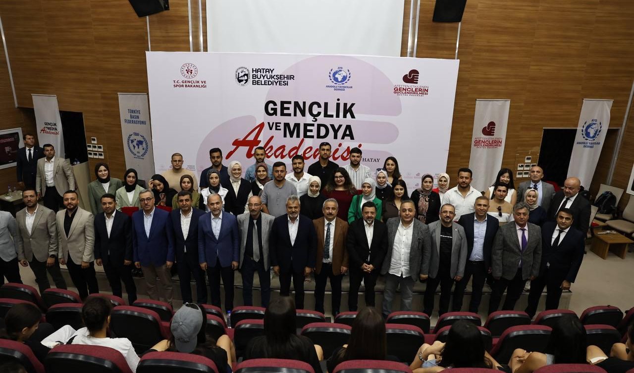 Gençlik ve Medya Akademisi Hatay’da gerçekleştirildi