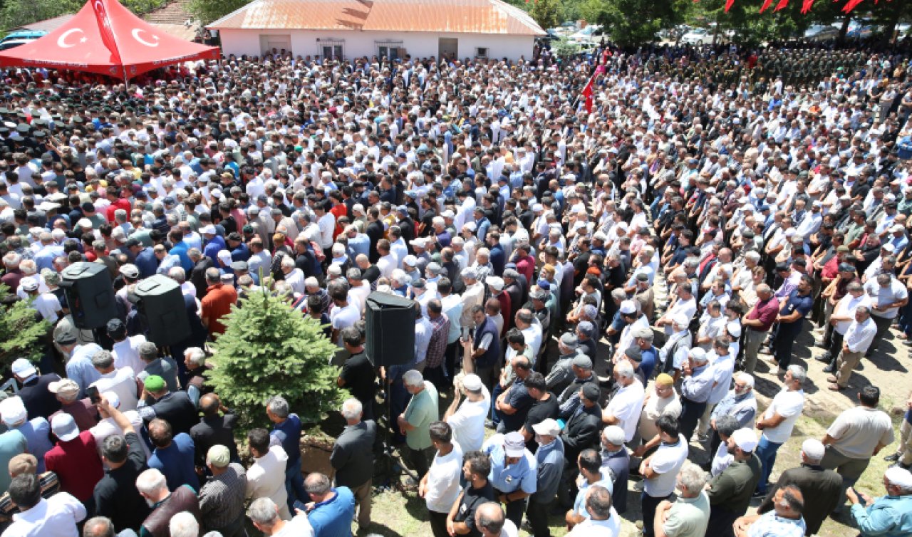 Şehit Uzman Çavuş Kani Obi memleketi Ordu’da son yolculuğuna uğurlandı