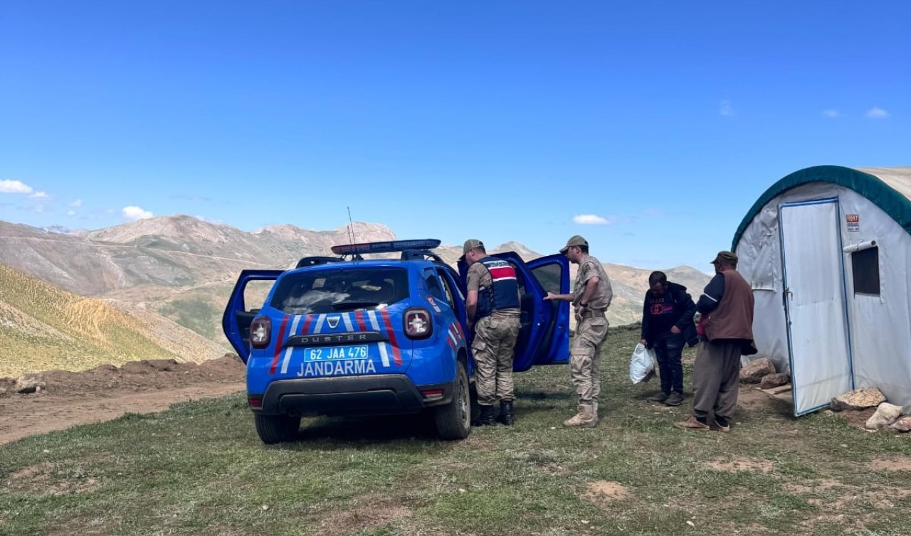 Yaylada rahatsızlanan kadının yardımına ekipler koştu