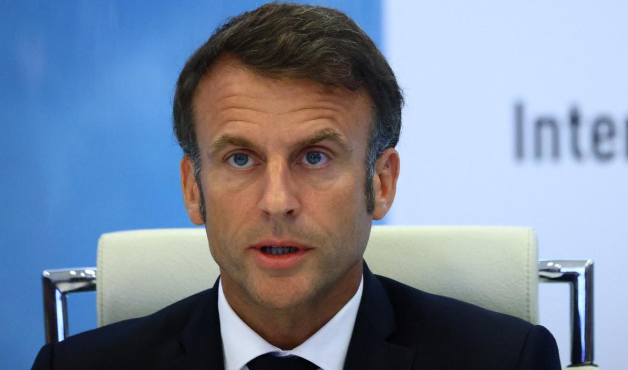 Macron: Filistin devletini tanımak için seslerimiz birleşmeli
