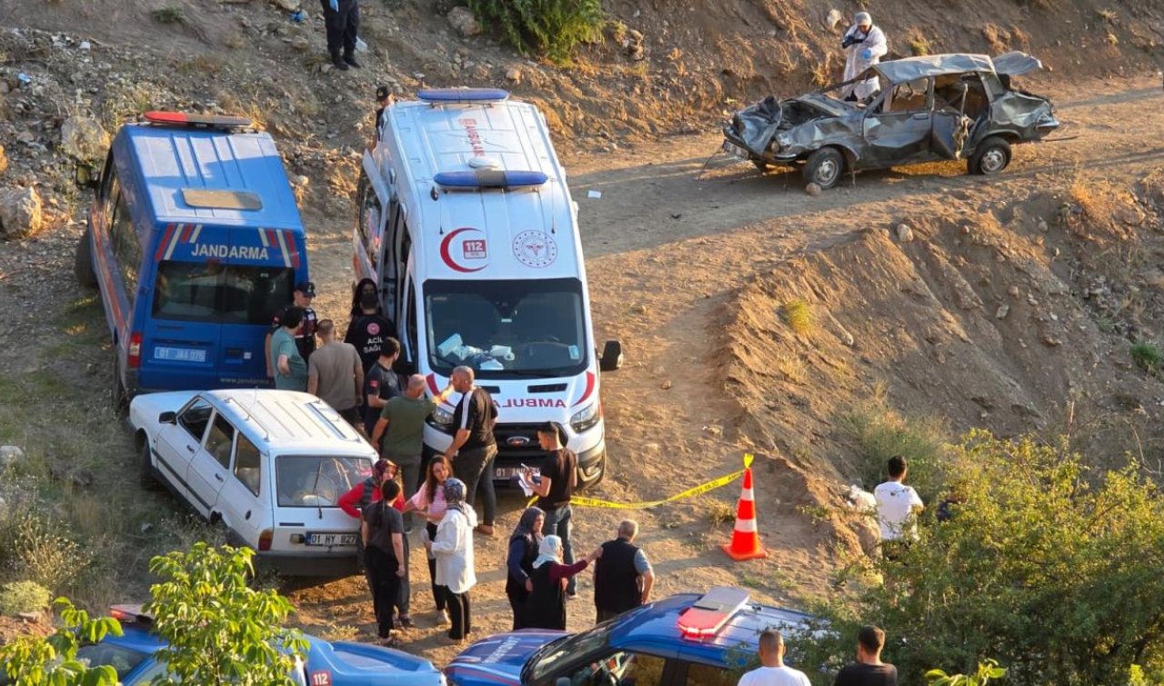 Otomobil uçuruma yuvarlandı: 1 ölü