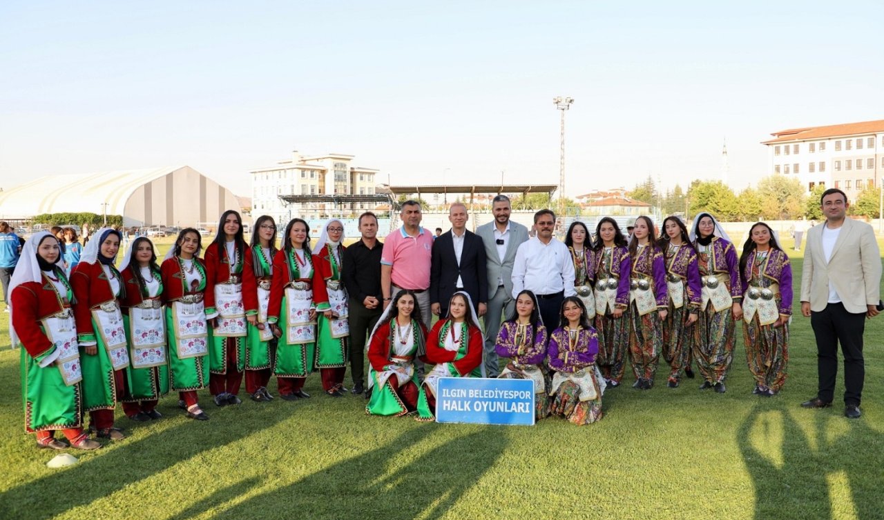 Ilgın’da sporla dolu bir yaz başladı: Binlerce sporcu ile coşkulu açılış