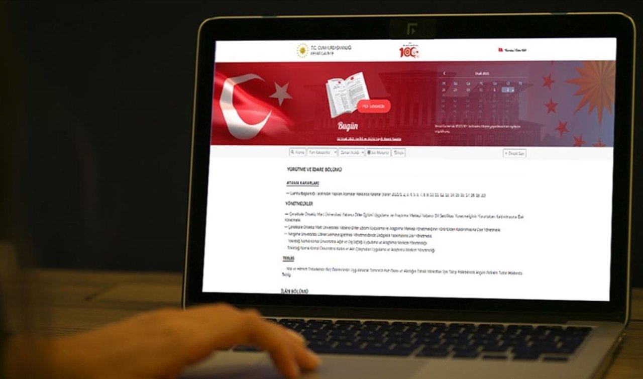 Atama kararları Resmi Gazete’de yayımlandı