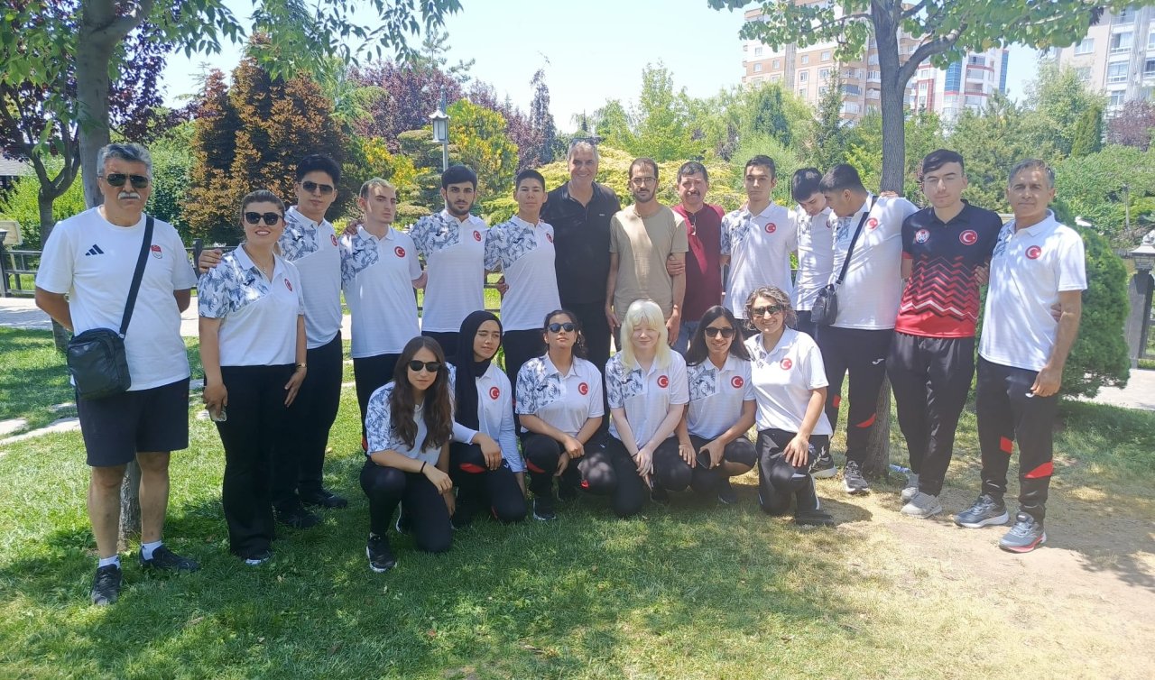 Konya Genç Goalball Millilerine ev sahipliği yapıyor! Avrupa yolculuğu başladı