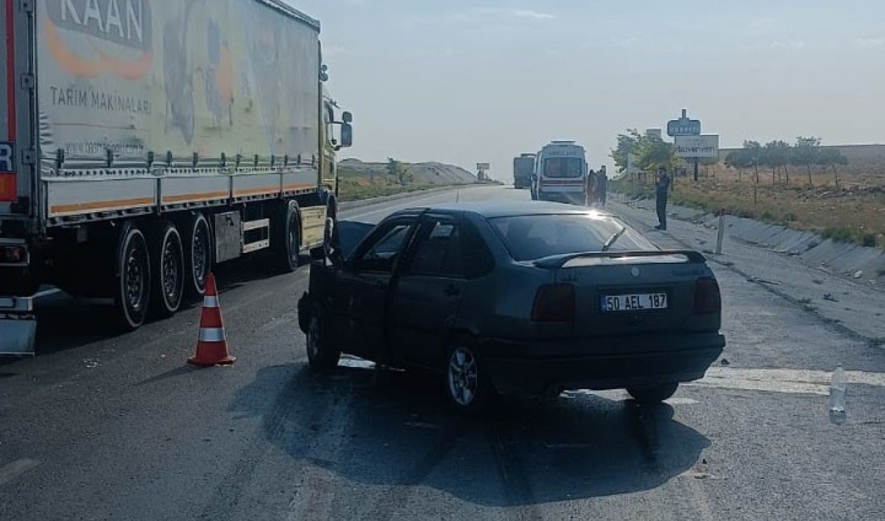 Konya’da trafik kazası: 4 yaralı