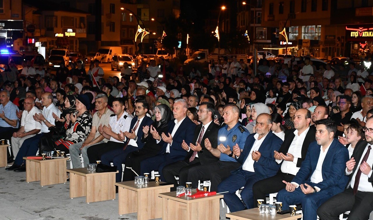 Kulu’da “15 Temmuz Demokrasi Ve Milli Birlik Günü’’ etkinlikleri