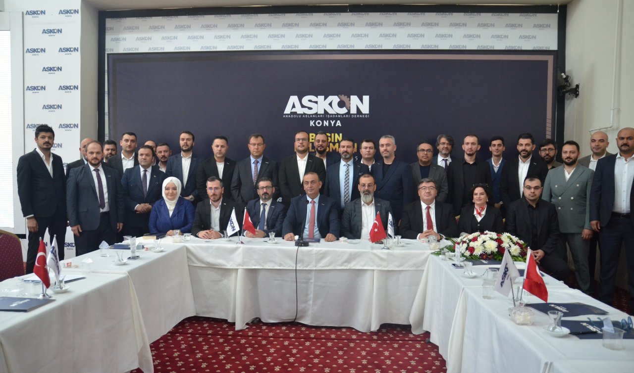 ASKON Konya Şubesince tanışma toplantısı yapıldı