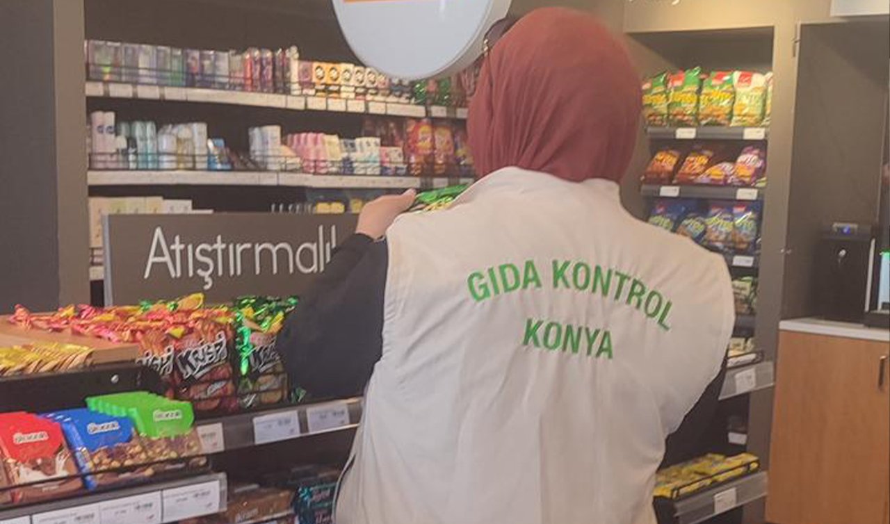 Konya’da gıda işletmelerine sıkı denetim