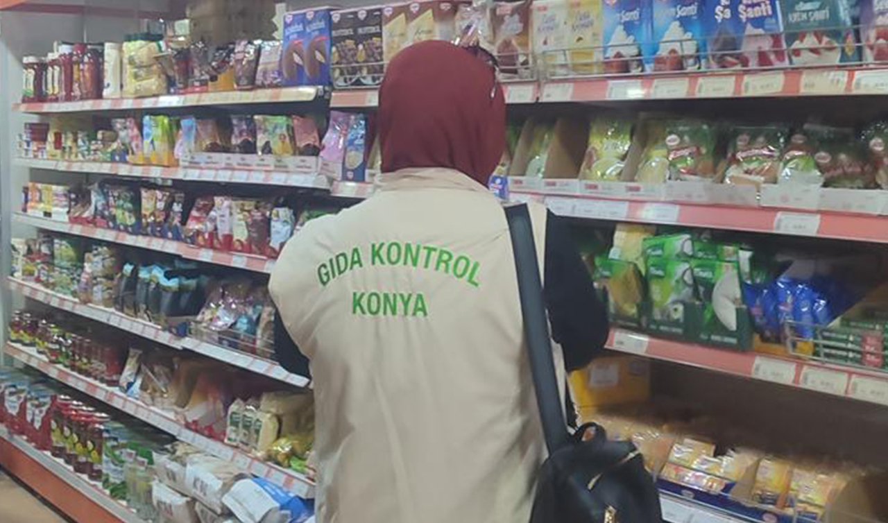 Gıda Denetimlerinde Sıkı Takip! Konya’da Hijyene Geçit Yok