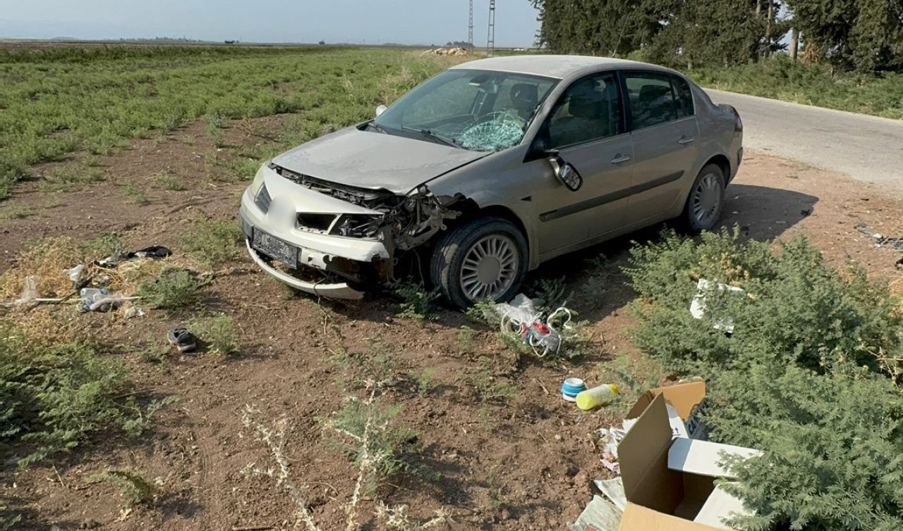 Hatay’da otomobille çarpışan motosiklet sürücüsü öldü
