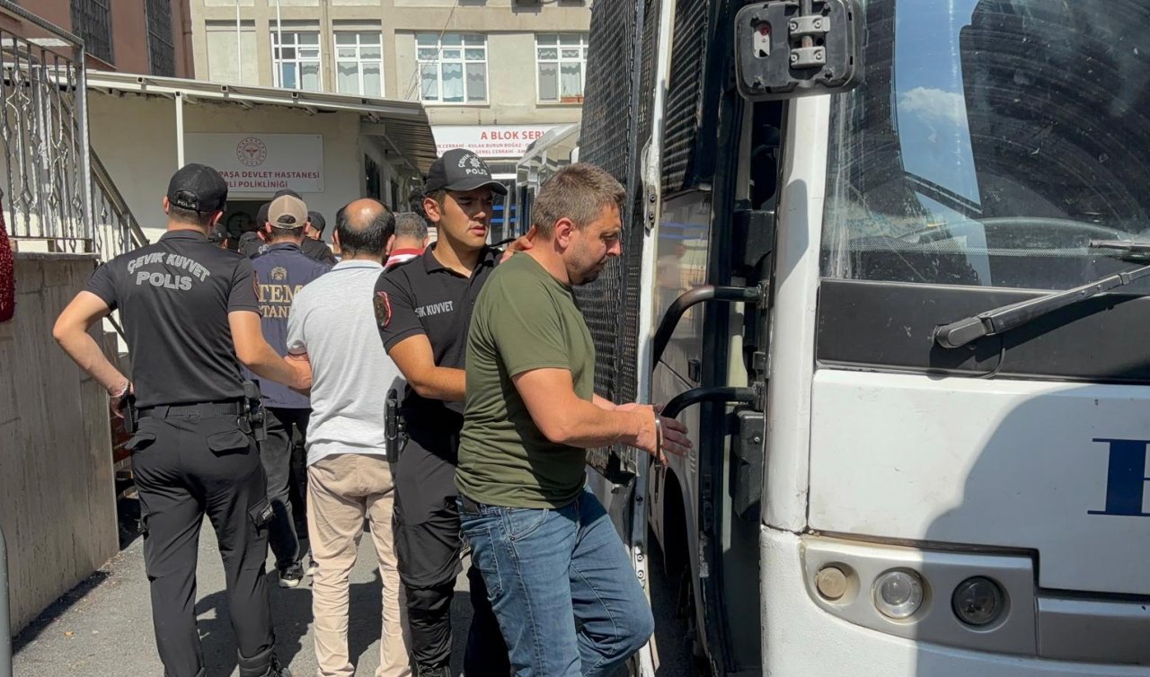 FETÖ operasyonunda yakalanan 51 zanlı adliyede