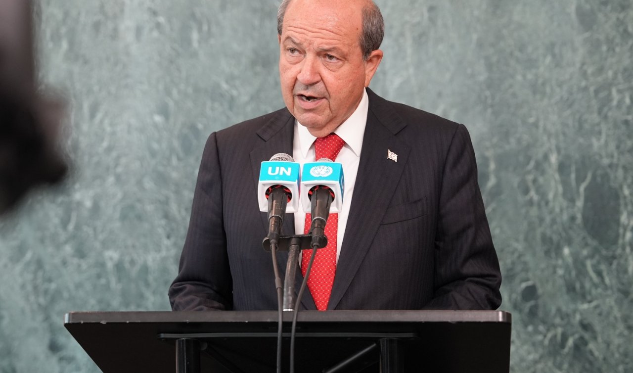 KKTC Cumhurbaşkanı Tatar BM’de konuştu