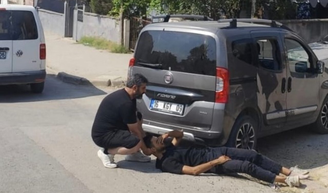 Kamyonet ile motosiklet çarpıştı: Sürücü yaralandı
