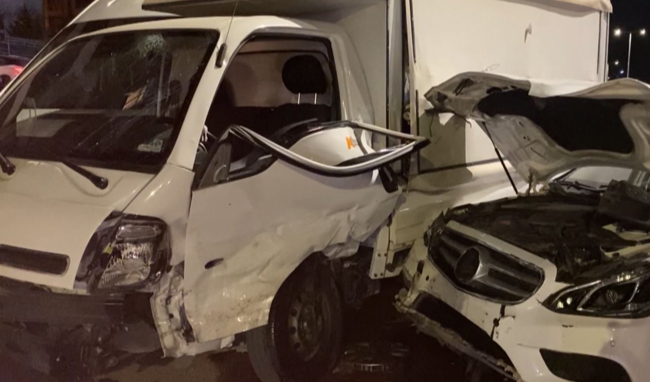 Elazığ’da zincirleme kaza: 3 yaralı