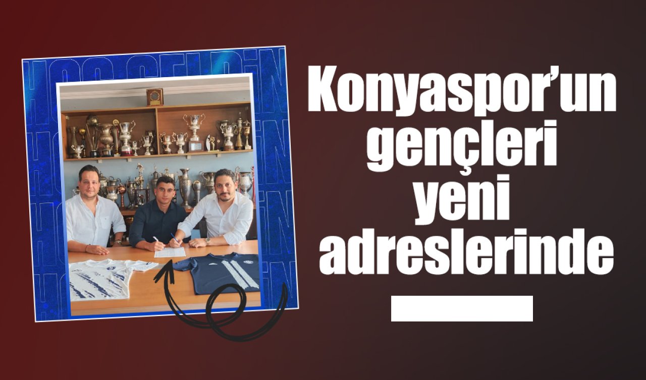 Konyaspor’un gençleri yeni adreslerinde