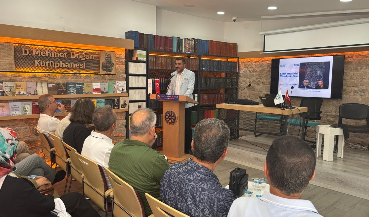TYB Konya’dan sanatseverlere unutulmaz gün! Şiirin Mûsikîsi Mûsikînin Şiiri programı düzenlendi