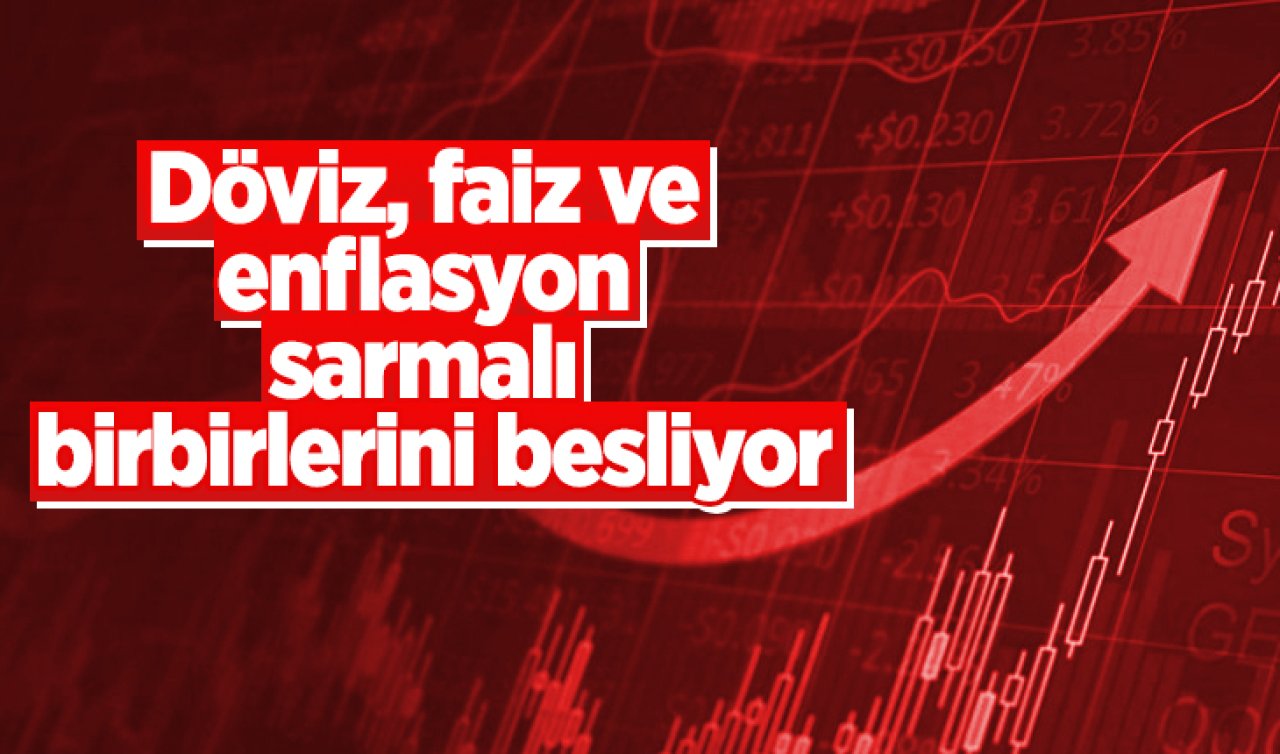 Döviz, faiz ve enflasyon sarmalı birbirlerini besliyor
