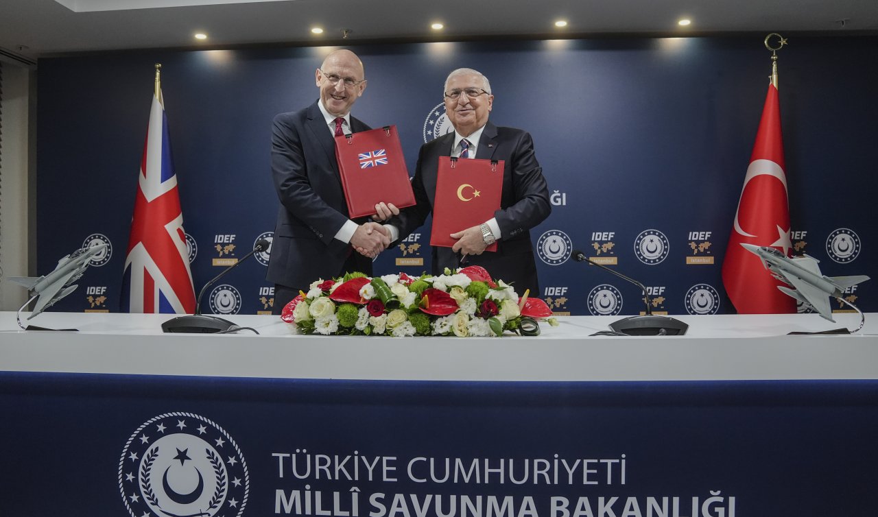 Eurofighter Typhoon savaş uçağına ilişkin mutabakat zaptı imzalandı