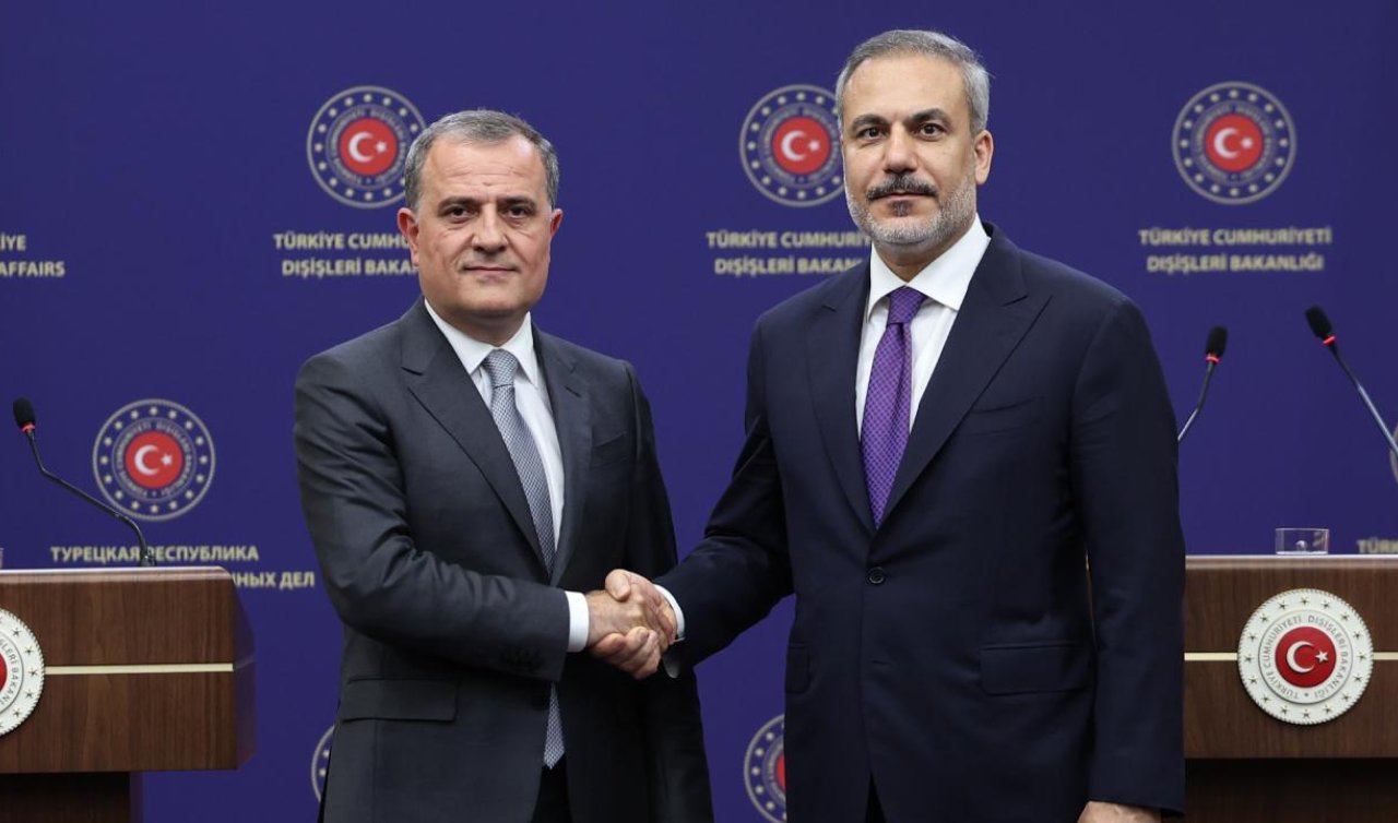 Bakan Fidan Azerbaycanlı mevkidaşı Bayramov ile görüştü