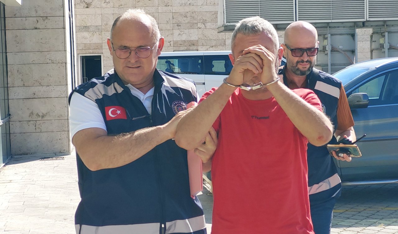 Eşini ve kızını hastanelik edip polise bıçak çekti! 