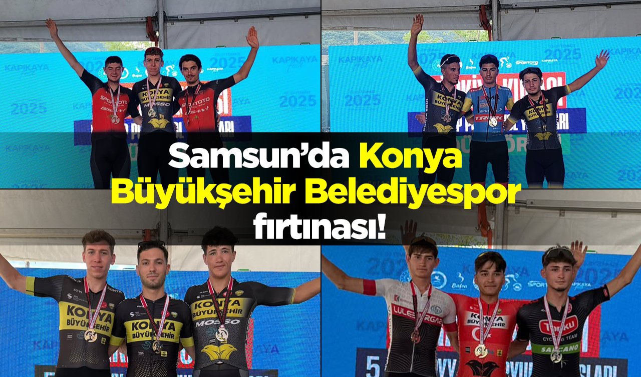 Samsun’da Konya Büyükşehir Belediyespor fırtınası!