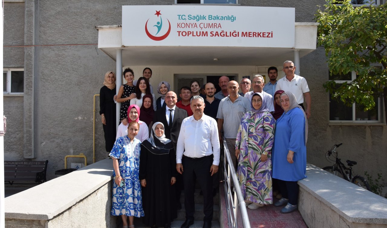 Konya İl Sağlık Müdürü Yavuz sahada! Ek bina projesini yerinde inceledi 