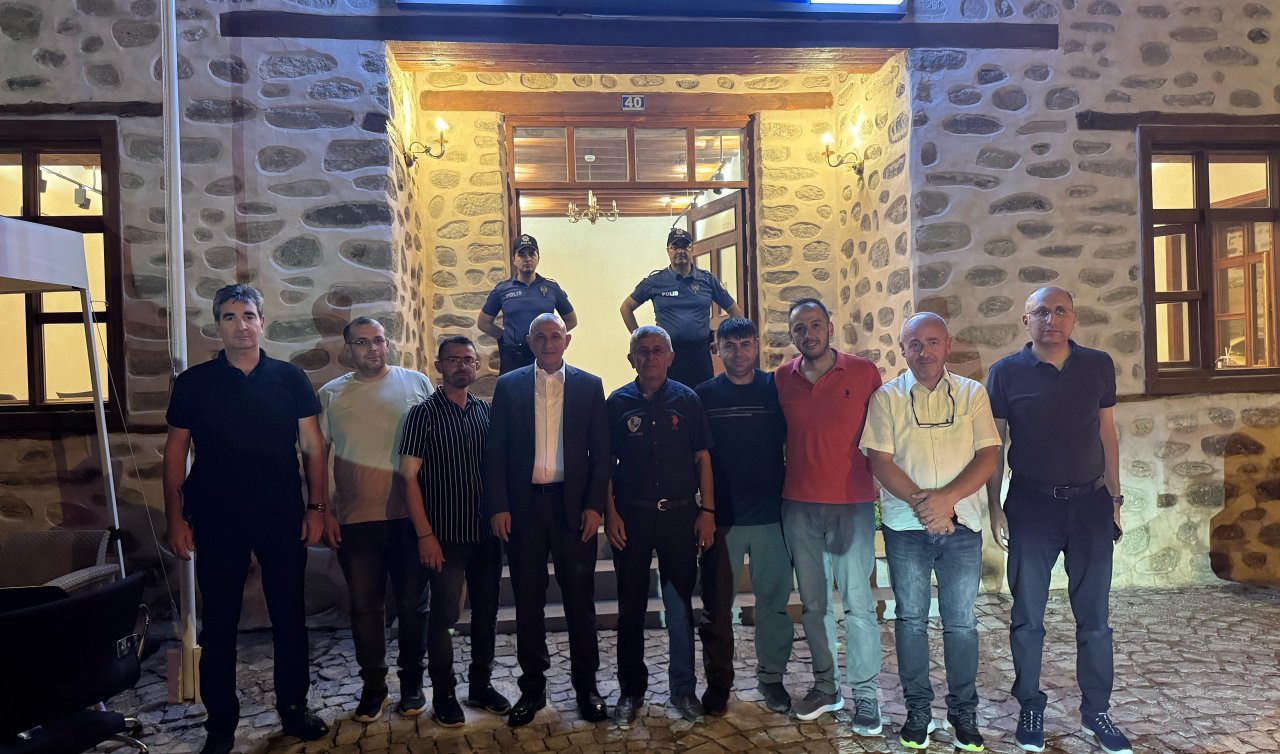 Konya İl Emniyet Müdürü Maksut Yüksek’ten Sille’de denetim ve esnaf ziyareti 
