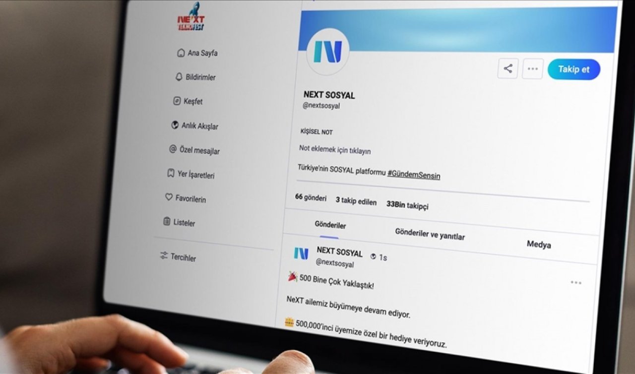 AK Parti Next Sosyal’e katıldı