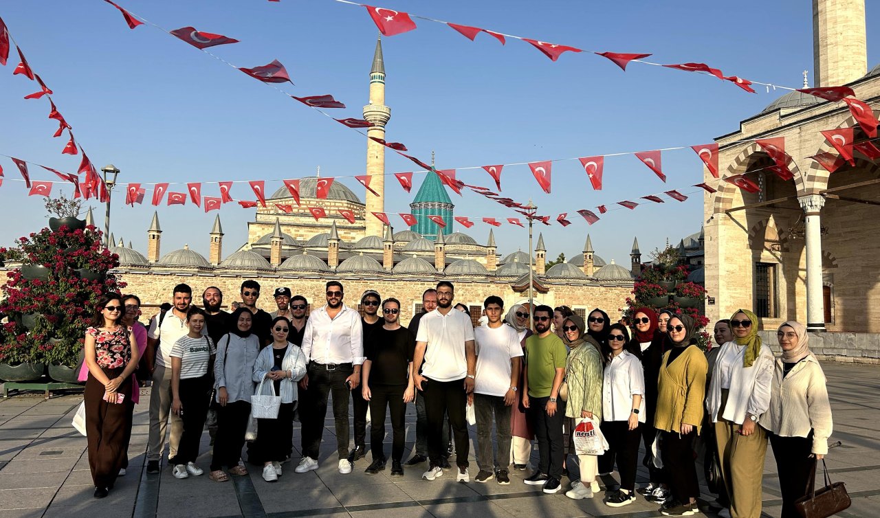 Kahramanmaraş Gençlik Meclisi Konya’nın gençlik çalışmalarını inceledi 