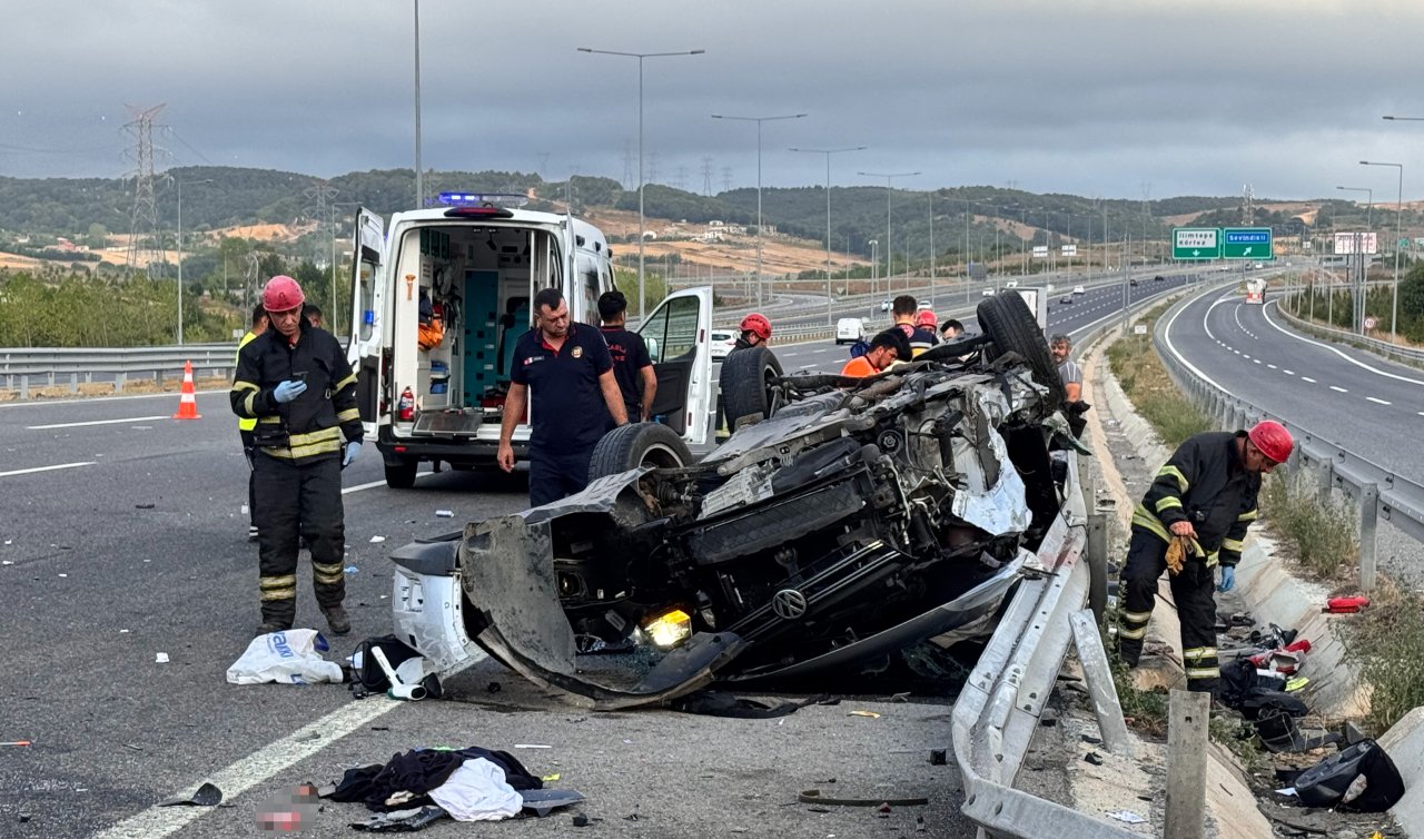 Kuzey Marmara’da feci kaza: Anne öldü eşi ve çocukları yaralı