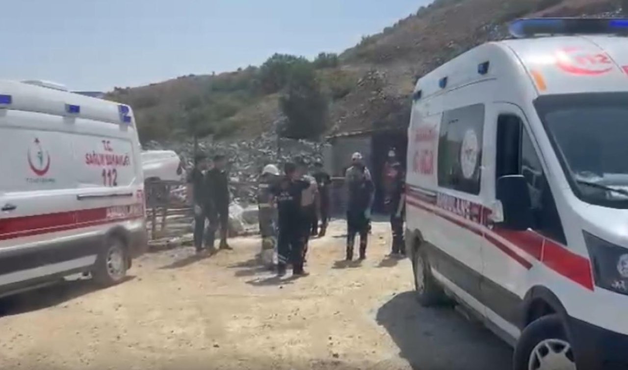 Elazığ’da maden ocağında göçük: İşçiler mahsur kaldı